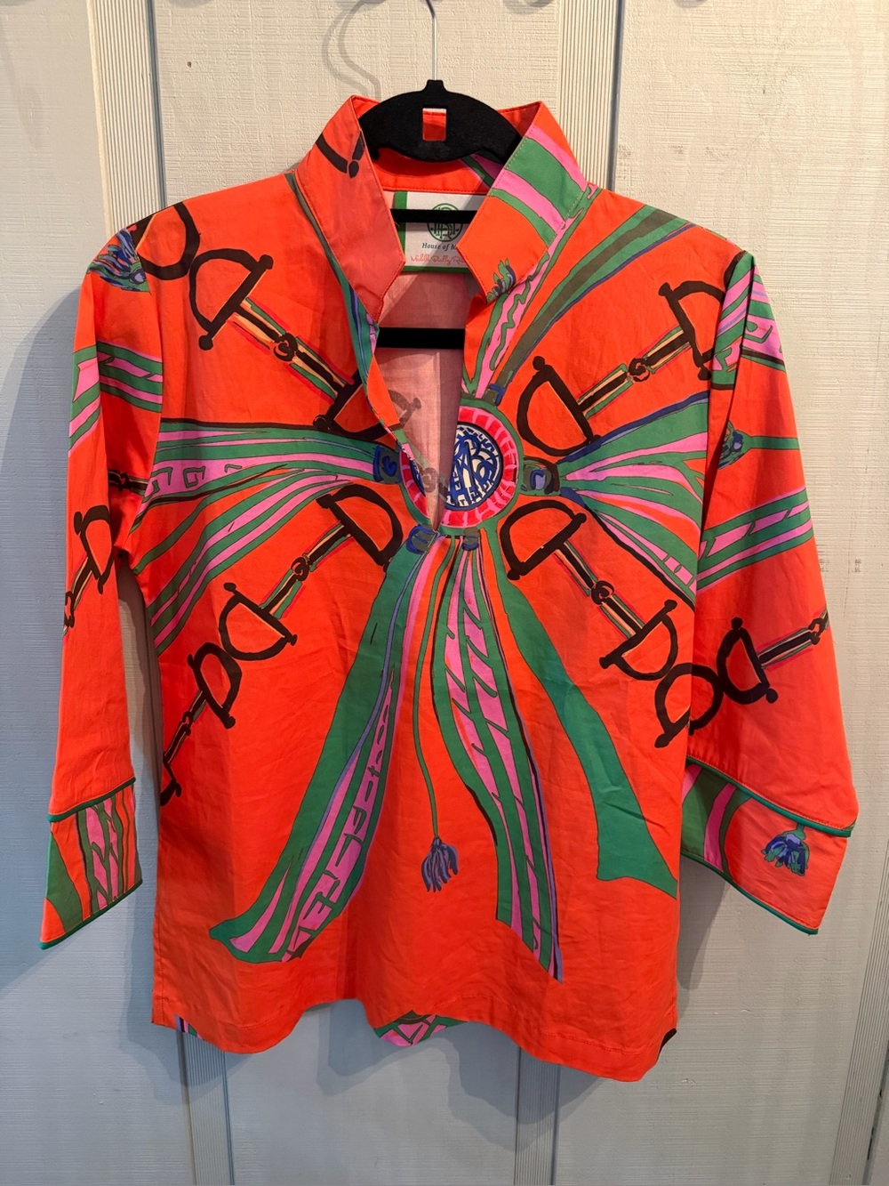 House of MBR crop tunic top
